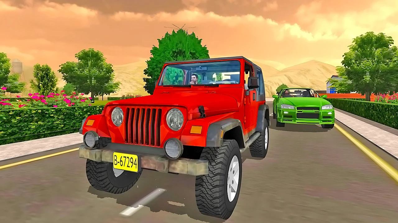 Indian Vehicles Driving 3D screenshot